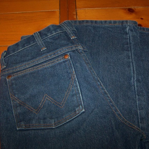 WRANGLER 936DEN 29 x 38" LONG BLUE JEANS S3445 - Picture 2 of 7